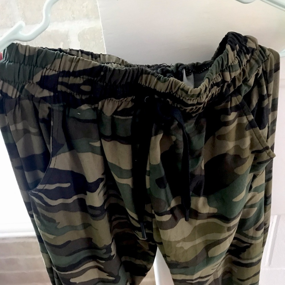 Camo Jogger Pants